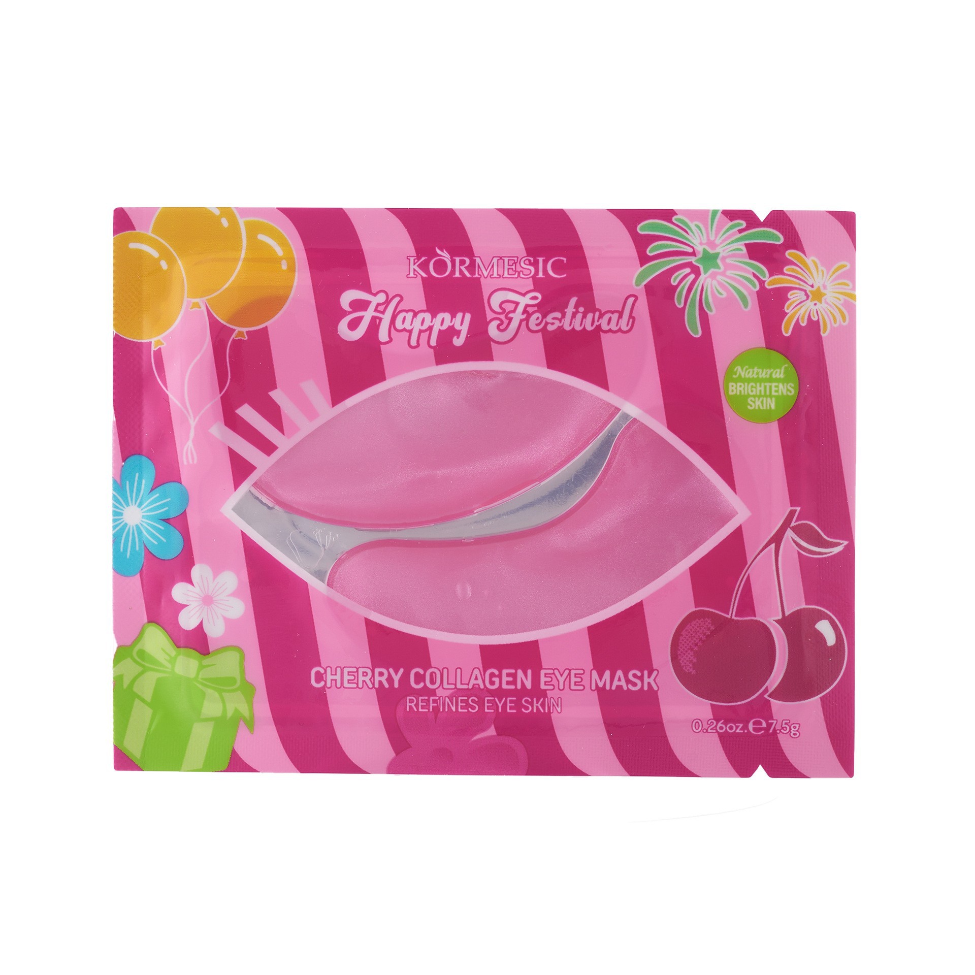 KORMESIC 체리 콜라겐 아이 마스크 7.5g [해외 판매 전용, 국내 판매 금지, 구매 시 면책 및 책임 부담]