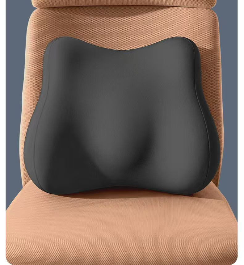 Memory Foam Car Headrest and Lumbar Support Set, Neck Pillow, Car Lumbar Support Cushion, Long Sitting Lumbar Support Cushion, Available for Dropshipping