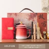 The Palace Museum Cultural Creation Office Cup (without pattern) 6-piece set--Gradar Red