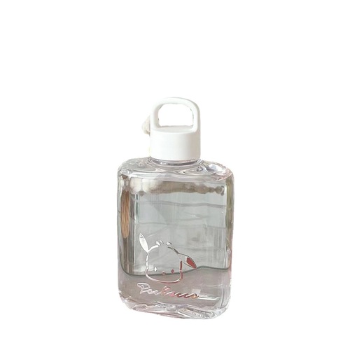 Pacha Dog Transparent Plastic Water Cup High-Endurance Large Capacity Trendy On-the-Go Cup Student Portable Cold Water Bottle Wholesale