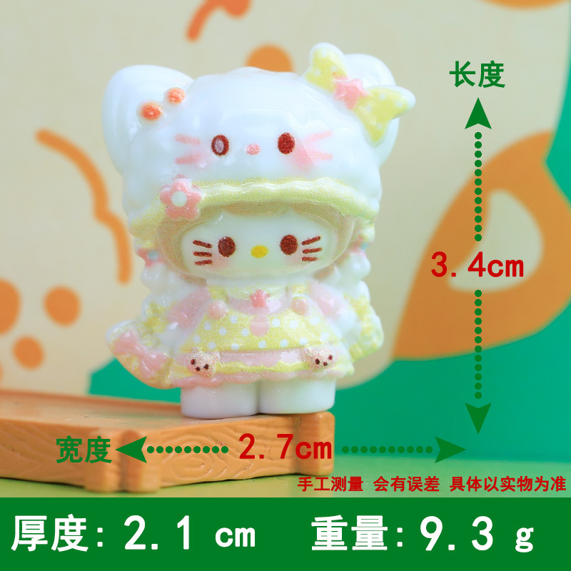 钥匙扣挂件小红书同款立体帽子kk书包挂饰娃娃屋摆件盲袋配件批发|undefined