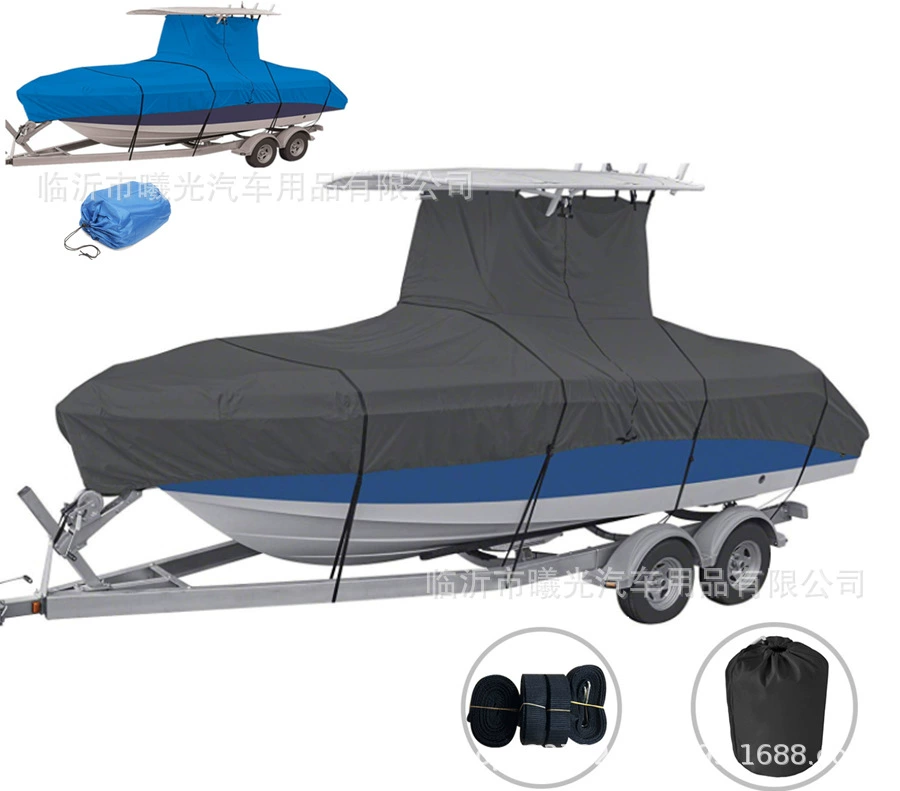 Прямые поставки с фабрики, чехол для яхты, центральная консоль T-TOP, Т-образный чехол для лодки на крышу, водонепроницаемый солнцезащитный пылезащитный чехол, Т-образный чехол для лодки