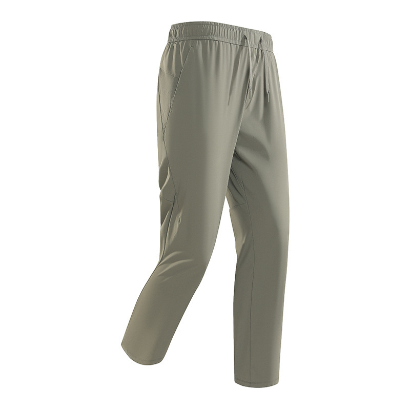 【Three-Proof Black Technology Ice Feel】Men's New Summer 70D Lightweight Outdoor Sports Cotton-Feel Anti-Wrinkle Casual Pants 【Three-Proof Black Technology Ice Feel】Men's New Summer 70D Lightweight Outdoor Sports Cotton-Feel Anti-Wrinkle Casual Pants