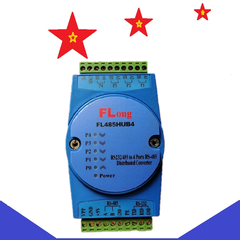 RS485HUB концентратор 8-порт 16-порт 485 дистрибьютор 1-минута 8-путь 1-минута 16-порт RS485 репитер изолятор
