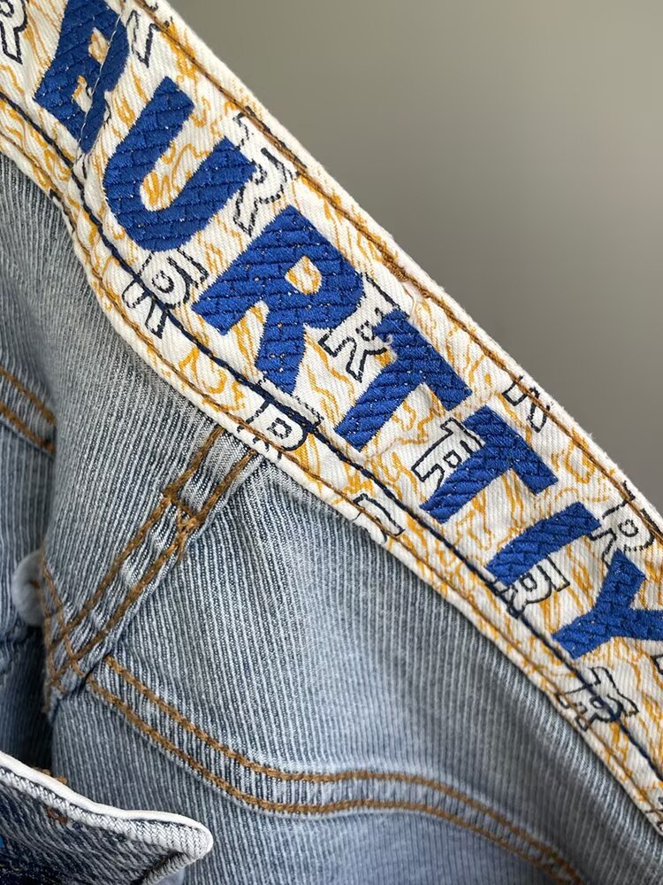 Men's Premium Slim Straight Stretch Jeans With Embroidery Durable_voghion.com