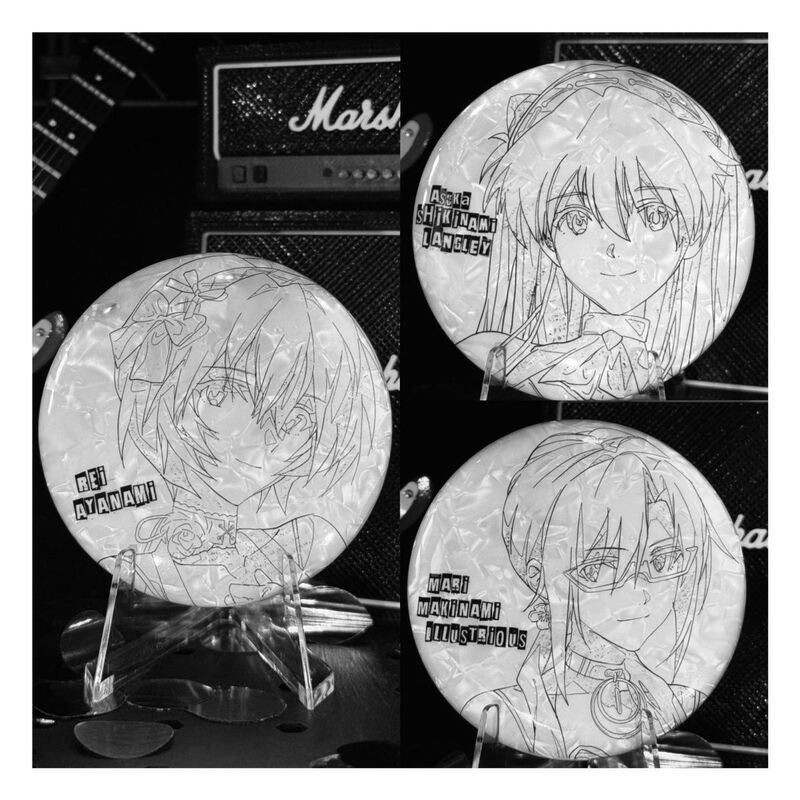 Medmxeva Merchandise Asuka, Rei Ayanami, Makinami Mari, Line Art Badges, Self-Made High-Quality Badges Medmxeva Merchandise Asuka, Rei Ayanami, Makinami Mari, Line Art Badges, Self-Made High-Quality Badges