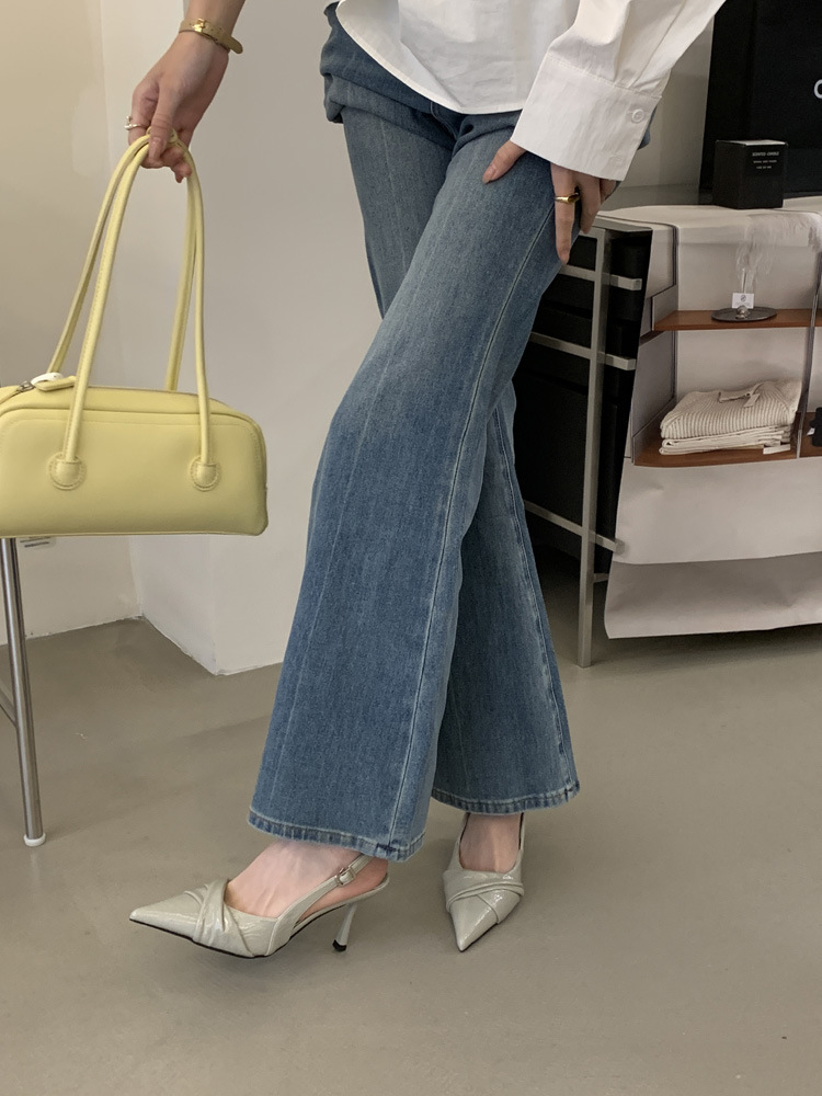Gentle Design! Creamy White Pointed-toe Ruched High-heeled For Women, 2026 Spring Backless Single Shoes_vogvips.com