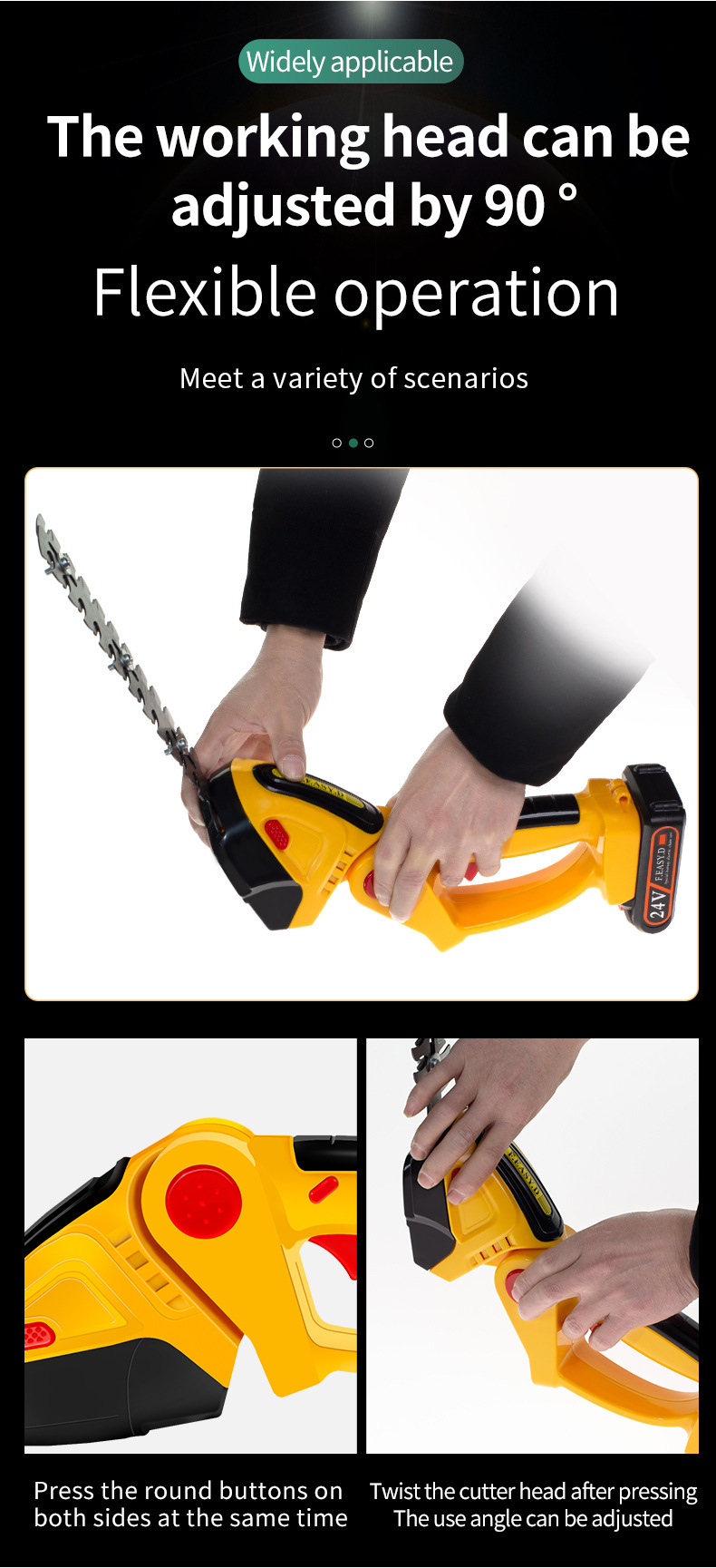 Electric Hedge Trimmer Image 10