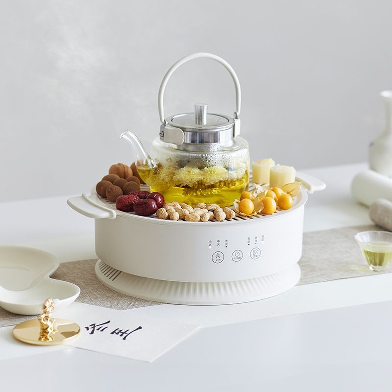 Olayks Instant Winter Solstice Tea Brewing Stove Electric Ceramic Stove Household Appliance Full Set Electric Tea Stove Full Glass Health Pot