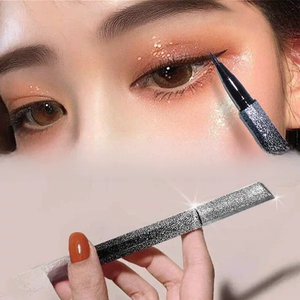 Star Eyeliner Pen Waterproof Makeup Extremely Fine Eyeliner Black Brown Eyeliner Pen Makeup Wholesale
