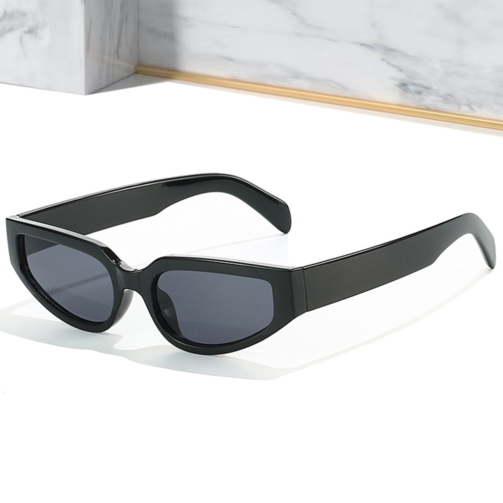 2024 ventas directas de la fábrica nueva ins europeo y americano transfronterizo gafas de sol personalidad moda pequeño marco retro gafas de sol calle tiro mujeres