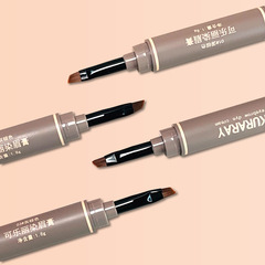 Eyebrow dye Chinese version internet celebrity best-selling long-lasting waterproof and sweat-proof easy-to-color double-ended eyebrow dye eyebrow pencil three-in-one