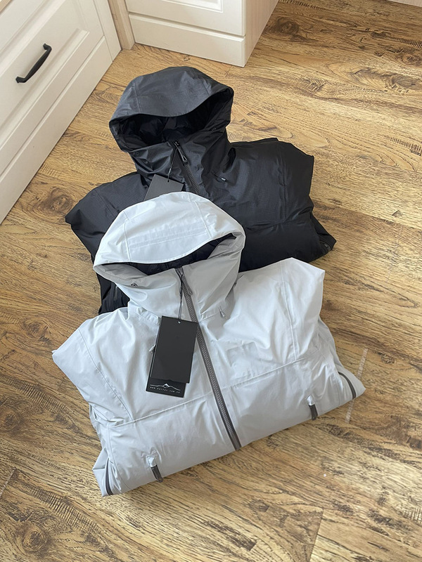 一束家 石家户外阿斯本同款三防硬壳连帽羽绒服男女同款户外滑雪|undefined