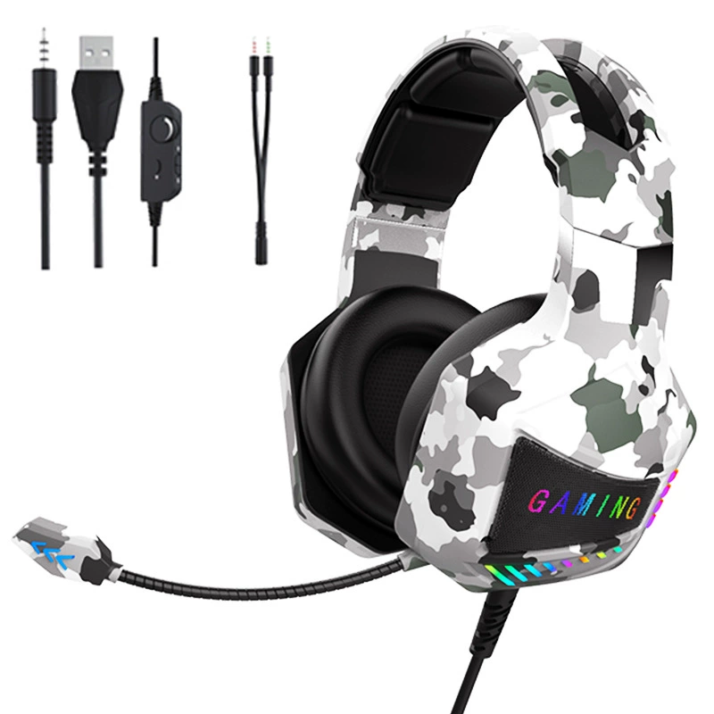 Cross-border new headset gaming headset PS4PS5 wired with wheat USB computer headset factory e-sports headset Cross-border new headset gaming headset PS4PS5 wired with wheat USB computer headset factory e-sports headset