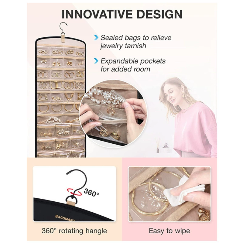Handheld jewelry, metal double-sided storage system, Amazon, (Physicals)