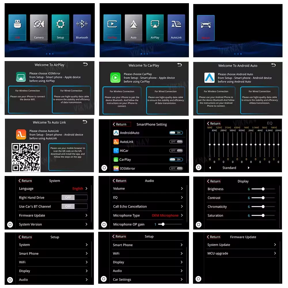 Linux system is suitable for Lexus RC 2016-2021carplay android Auto box
