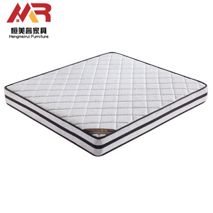 Mattress 1.5 m 1.8 m 2.0 m environmental protection mattress knitted cotton spring mattress hotel rental room mattress wholesale