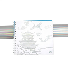 素面镭射银冷烫烫金纸烫金材料镭射银色烫金纸亮银色电化铝烫金膜