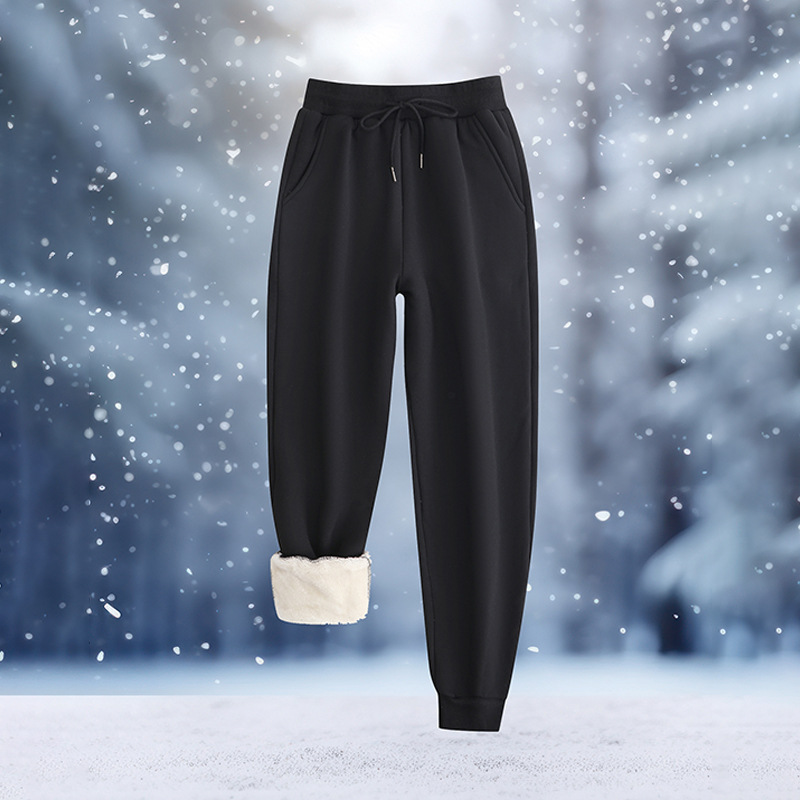 Velvet keep warm trousers, Amazon