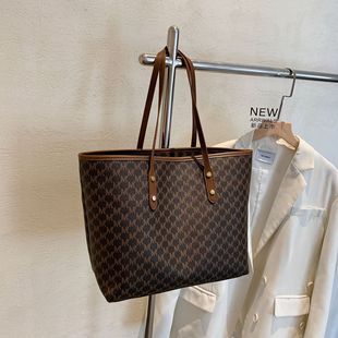High-End Texture Tote Bag for Women 2025 New Cross-Border Commuting Fashion Versatile Outing Large Capacity Single Shoulder Crossbody