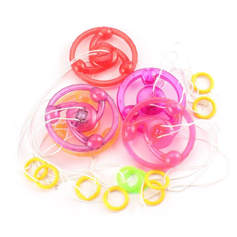 Шнурок с светящимся верхом, игрушка-spinner, мигающий LED маховик, веревка 39 см, пачка 100 шт