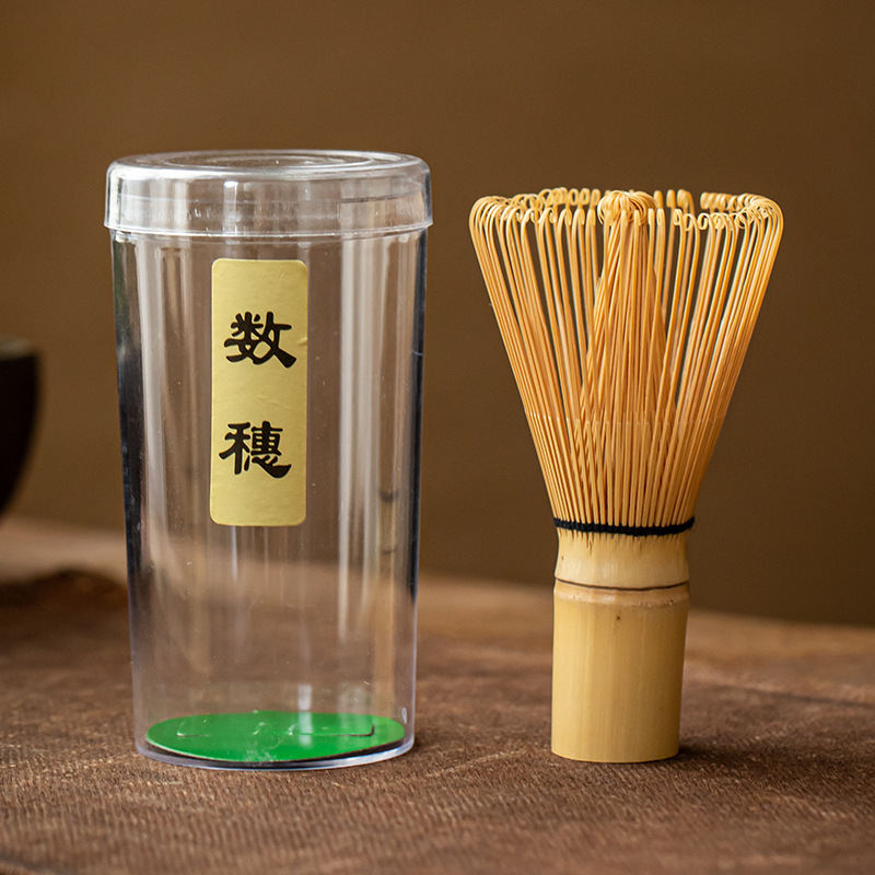 宋代茶筅抹茶刷搅拌刷竹筅树脂百本立点茶筅工具出口抹茶碗振尾荣|undefined
