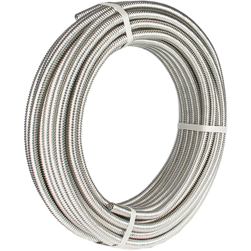304 Stainless Steel Corrugated Pipe Explosion-Proof Solar Water Heater Inlet Hose 1/2 Inch, 3/4 Inch, 1 Inch Metal Hose