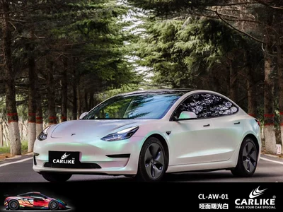 Kalek Magic Color Dawn White Body Color Changing Film White Color Changing Whole Car White Powder Car Color Changing Film Whole Car Film (Automotive Film) - 152-17m-dumb-face-dawn-white