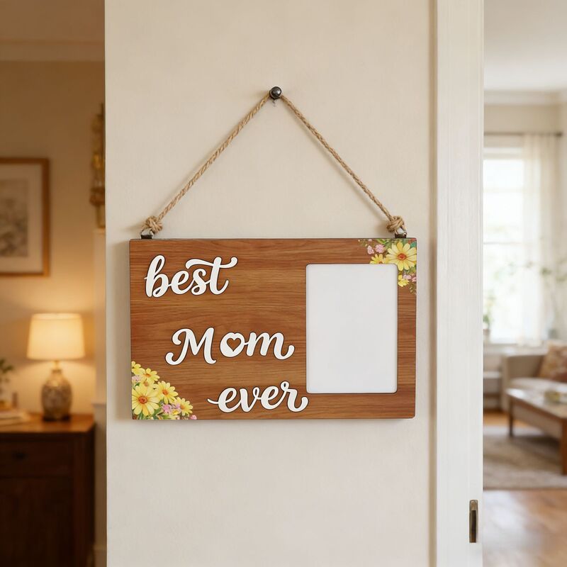 Mother's Day Gift, Women's Day Photo Frame, Creative Bedroom Decoration, Gift for Mom, Wall Photo Frame Hanging Decoration