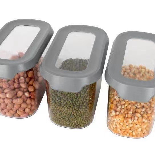 クロスボーダー新型厨房密封缶五穀雑穀収納ボックスプラスチック仕切りドライボックス食品貯蔵タンク|undefined