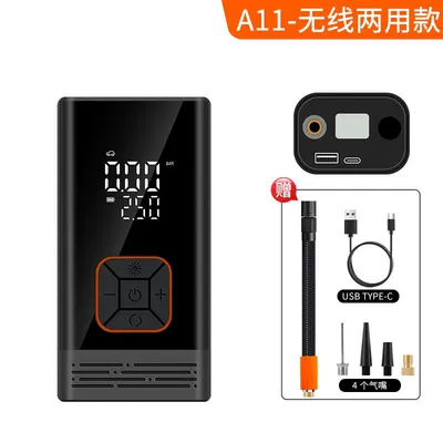 Hava nasosu Air Pump, Portable Car - a11-wireless-dual-purpose-type-c-charging-power-bank-function