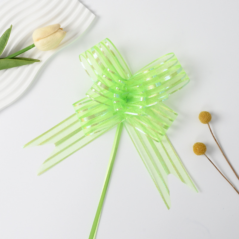 50 flores transfronterizas de nieve arco de flores de decoración de flores de bodas de regalo de la cinta de color del automóvil de boda