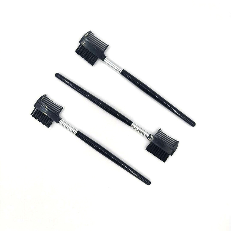 双头眉刷眉梳单支两用眉刷套装一次性眉梳子睫毛刷梳子长柄睫毛刷|ms