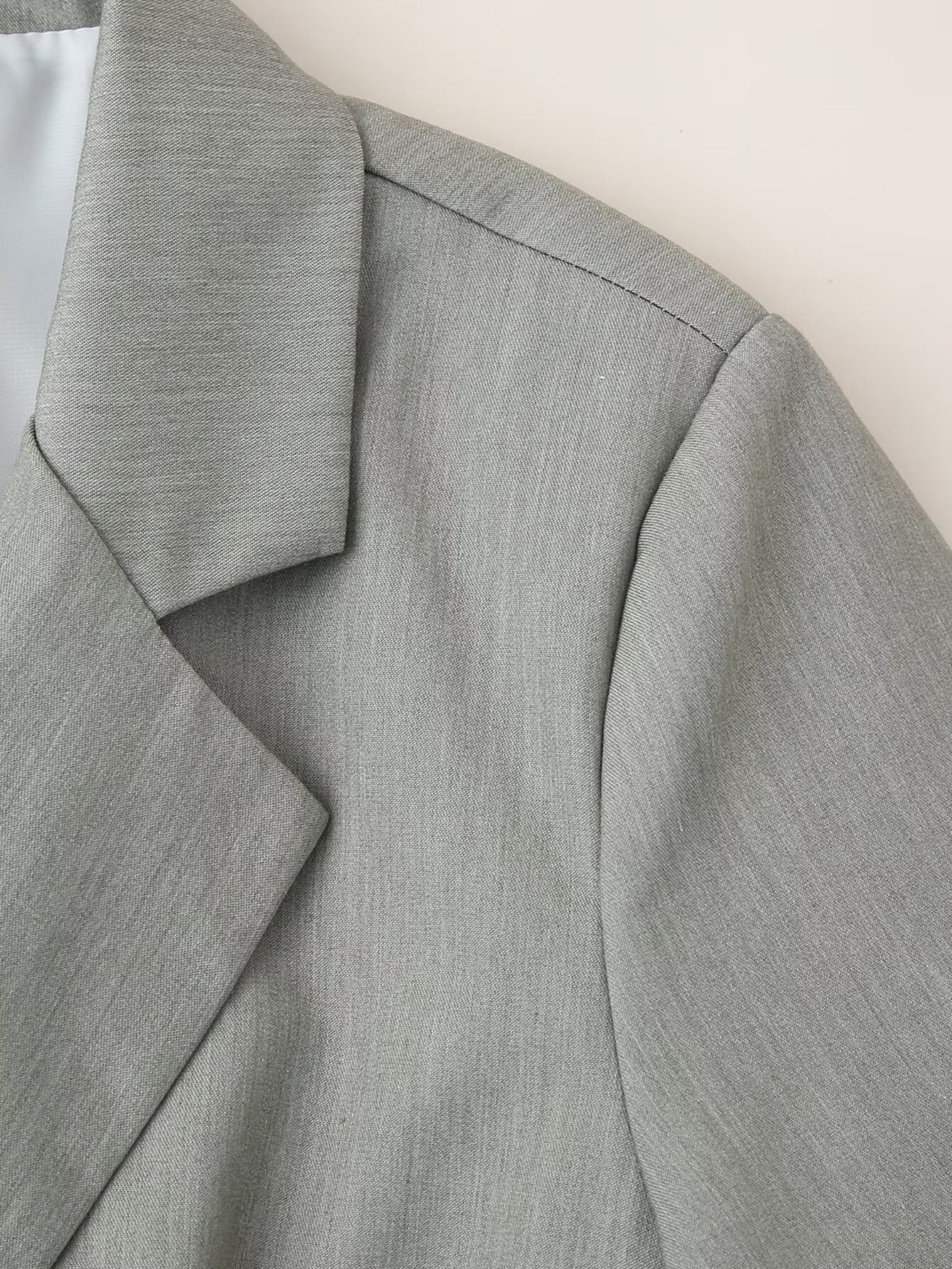 Îmbrăcăminte pentru femei 2024 toamna și iarna nouă jachetă cu curea decorativă costum mediu lung_voghion.com