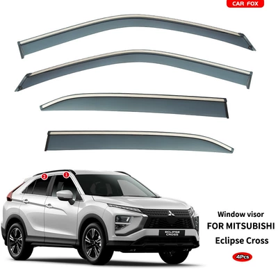 Suitable for Mitsubishi Eclipse Cross Rain Visor Rearview Mirror Rain Eyebrow Eclipse Cross Window Visor