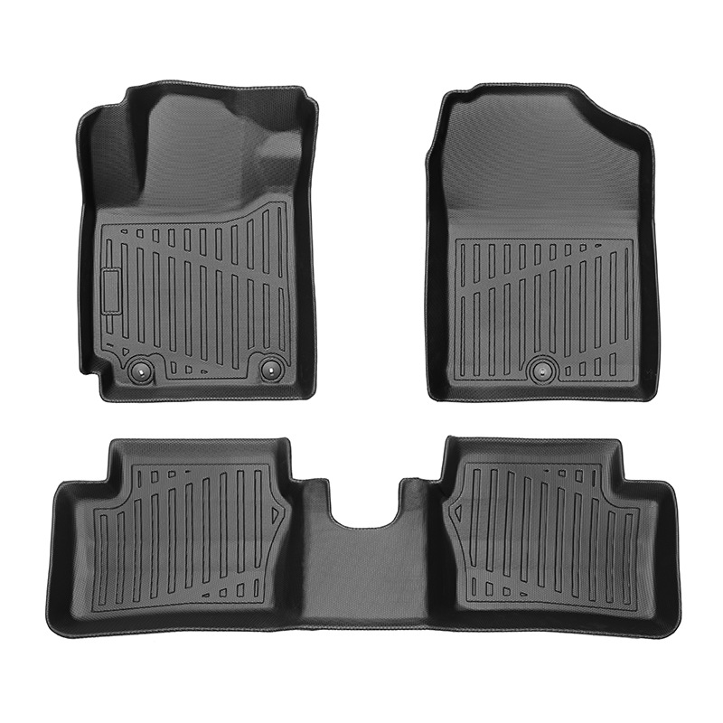 Europa para Kia Picanto 2017 - 2024 combustible 3D todo el tiempo TPE cojín de pie de automóvil