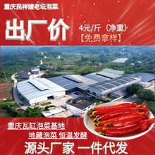 民祥嫂泡红二荆条泡辣椒小米辣泡菜江湖菜重庆特产餐饮装一件批发