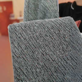 K1005加厚秋冬高腰阔腿裤亮闪闪阔腿裤休闲裤水洗保暖宽松