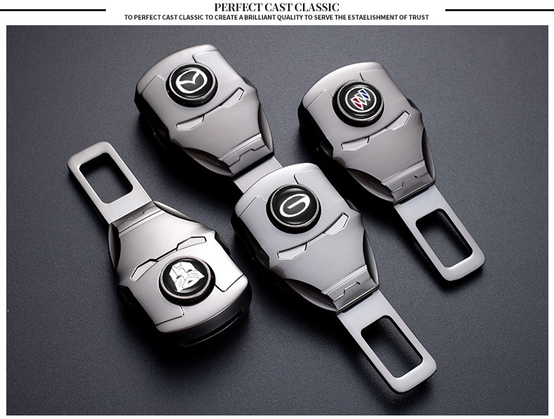 Cross-Border Car Seatbelt Extender Buckle Multifunctional Connector Safety Belt Clip Adapter