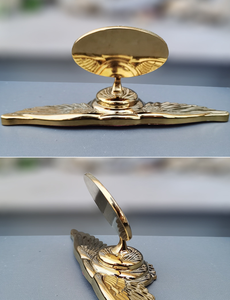 Applicable to Haver MG Volkswagen Car logo Vertical Standard Flying Eagle Standard Stainless Steel Metal Car Mark Engine Cover Vertical Standard