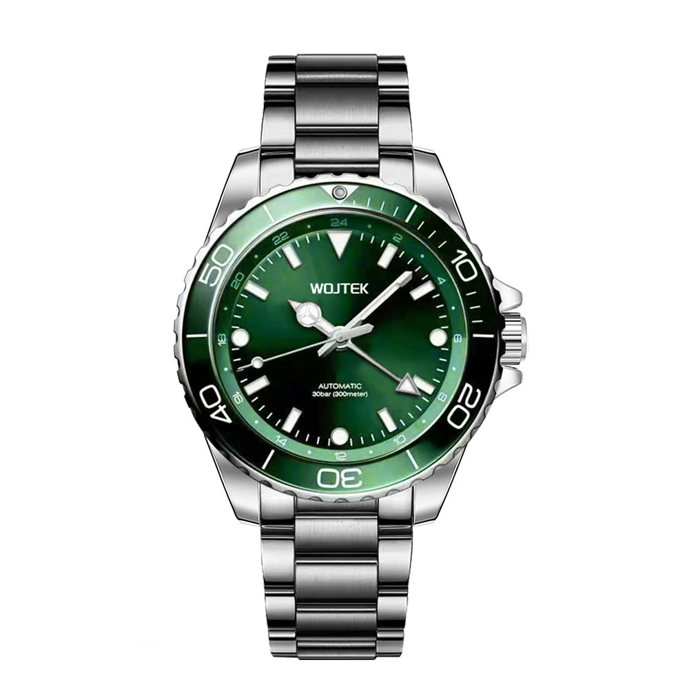 Wojtek Aliexpress Hot-Selling Men's Business Mechanical Watch with Classic Dial and Fully Automatic Movement