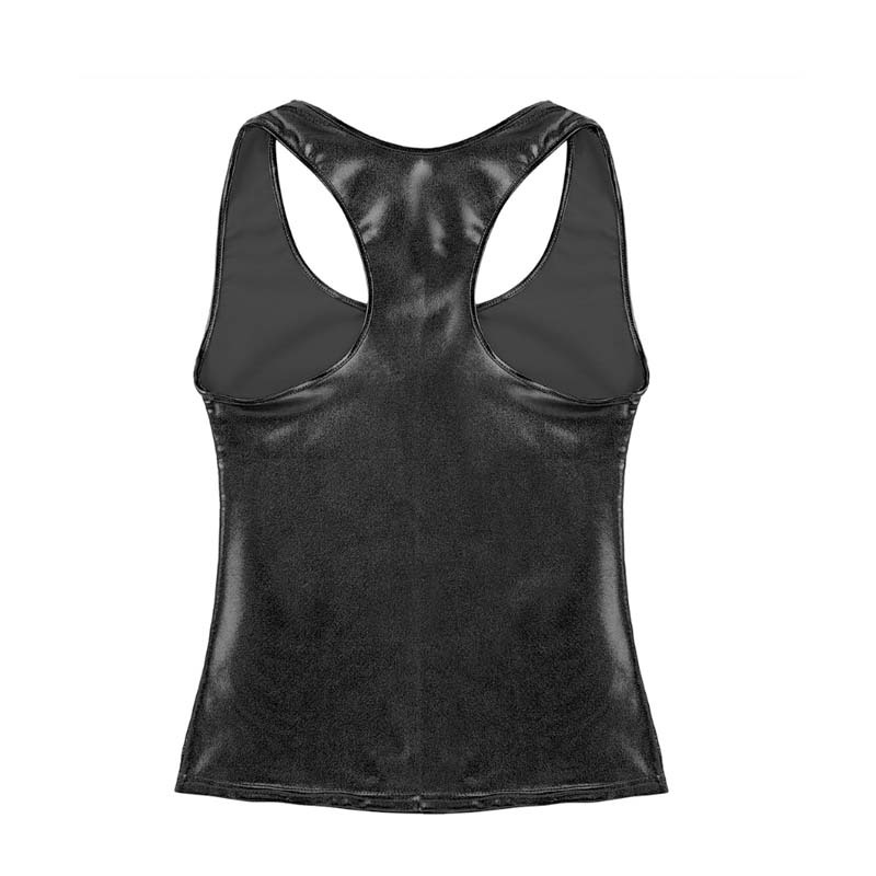 Sexy 2022 New Tight U-shaped Neck Women's Vest display picture 5