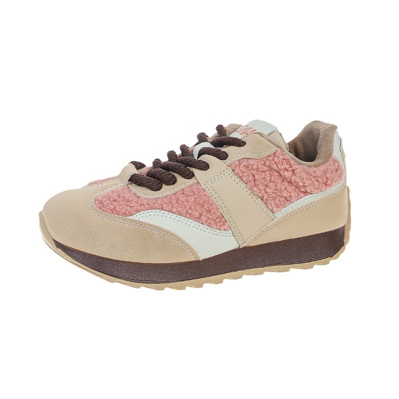 Zapatos de mujer 2024 nuevos zapatos deportivos casuales antideslizantes con suela suave aumentando la altura y el grosor de los zapatos de calentamiento