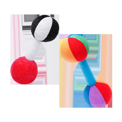 Jollybaby baby training grab rattle baby exercise dumbbell barbell soothing newborn early education toy