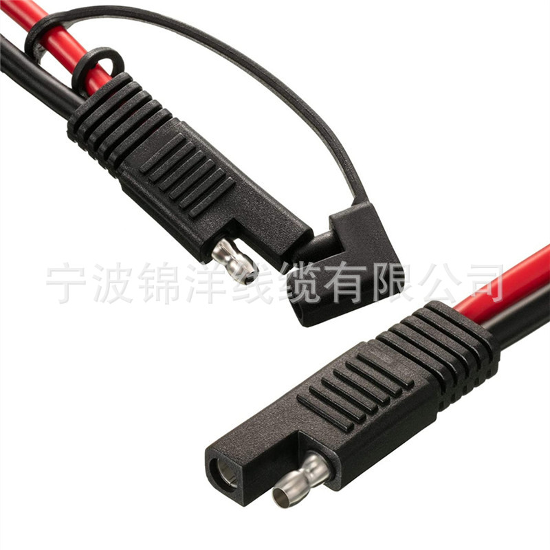 SAE power cord 10AWG bold 0.3 m SAE extension cord battery link cord 4.5 male and female terminal connection cord