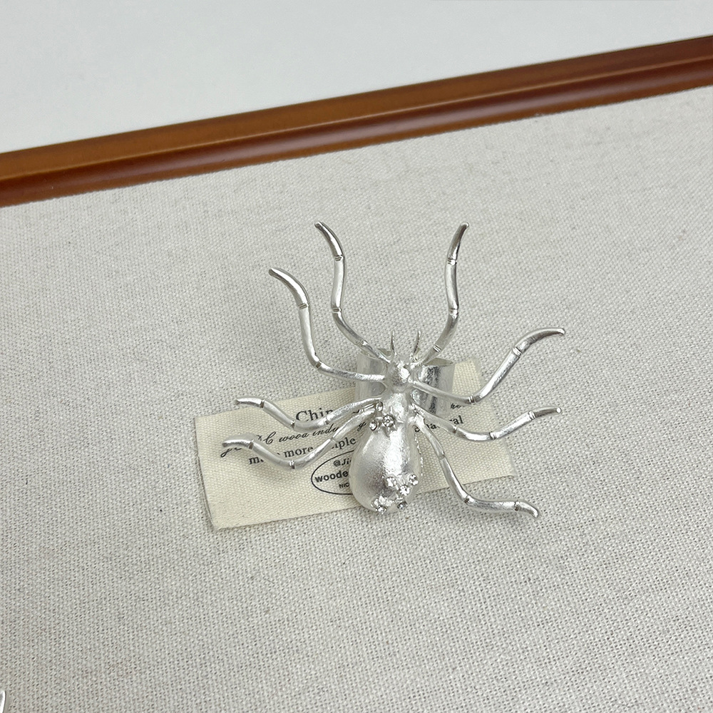 20g Weight Jewelry Set Classification 1 Set Quantity Holiday, Banquet Occasion Alloy Material Spider Pattern Women's Gender Sphere, Plating Design Casual, Elegant, Lady Style Casual Elegant Lady Spider Alloy Sphere Plating Women's Jewelry Set 12