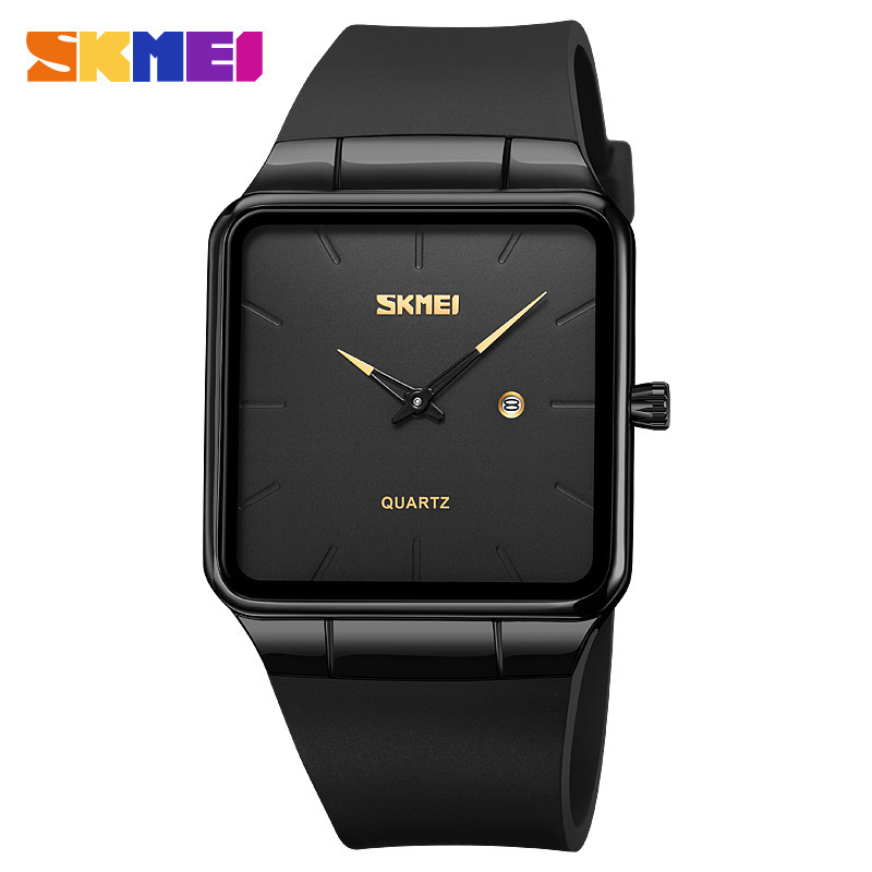 SKMEI Fashion Square reloj de hombre productos genuinos reloj de hombre de alta gama simple reloj de cuarzo impermeable