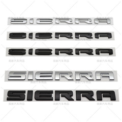 SIERRA Car Sticker Suitable for GMC Rear Trunk Label GMC Car Emblem Foreign Trade Sticker