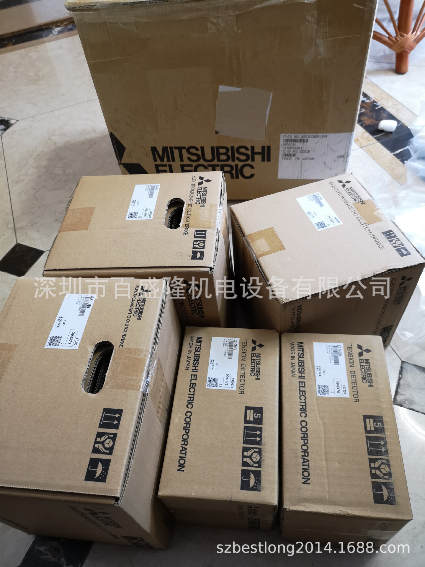 现货Mitsubishi/三菱原装全新磁粉离合器ZKB-1.2BN 2.5BN 5BN日本