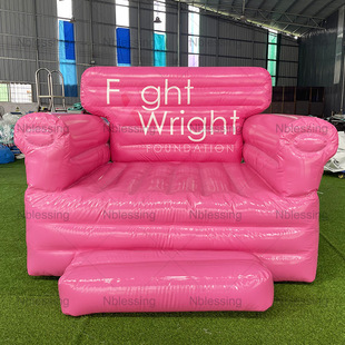 Inflatable advertising sofa inflatable model simulation inflatable bottle jar model Cartoon Doll closed air fun sofa chair